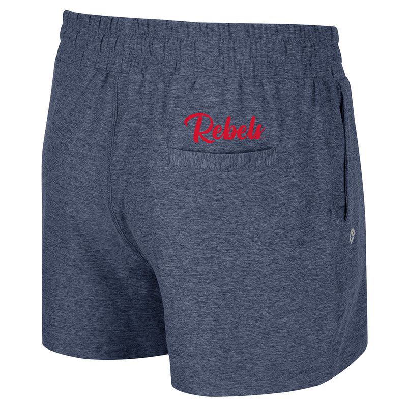 Women's Colosseum COBS31206-UM Ole Miss Morningside Navy Shorts