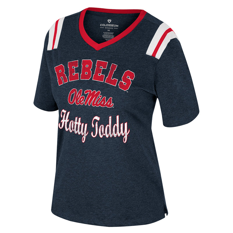Women's Colosseum COTS31224-UM Ole Miss Garden State Short Sleeve Tee