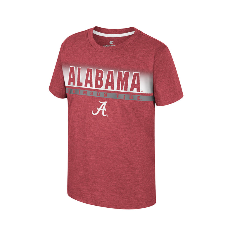 Youth Colosseum COTS40761-AL Alabama Finn Short Sleeve Tee