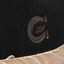 Charlie 1 Horse CWLKYM-034007 Lucky Me Black Wool Hat
