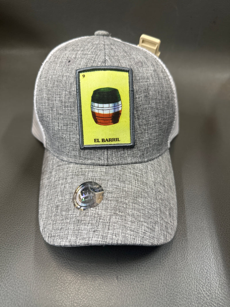 Heather Grey El Barril Trucker Cap CLEARANCE
