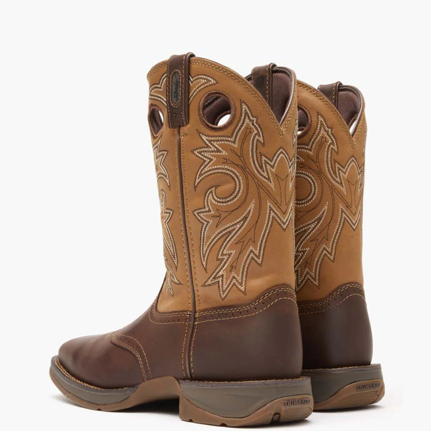 Men's Durango 11 inch Rebel Wide Square Toe Saddle Up Western Boot
