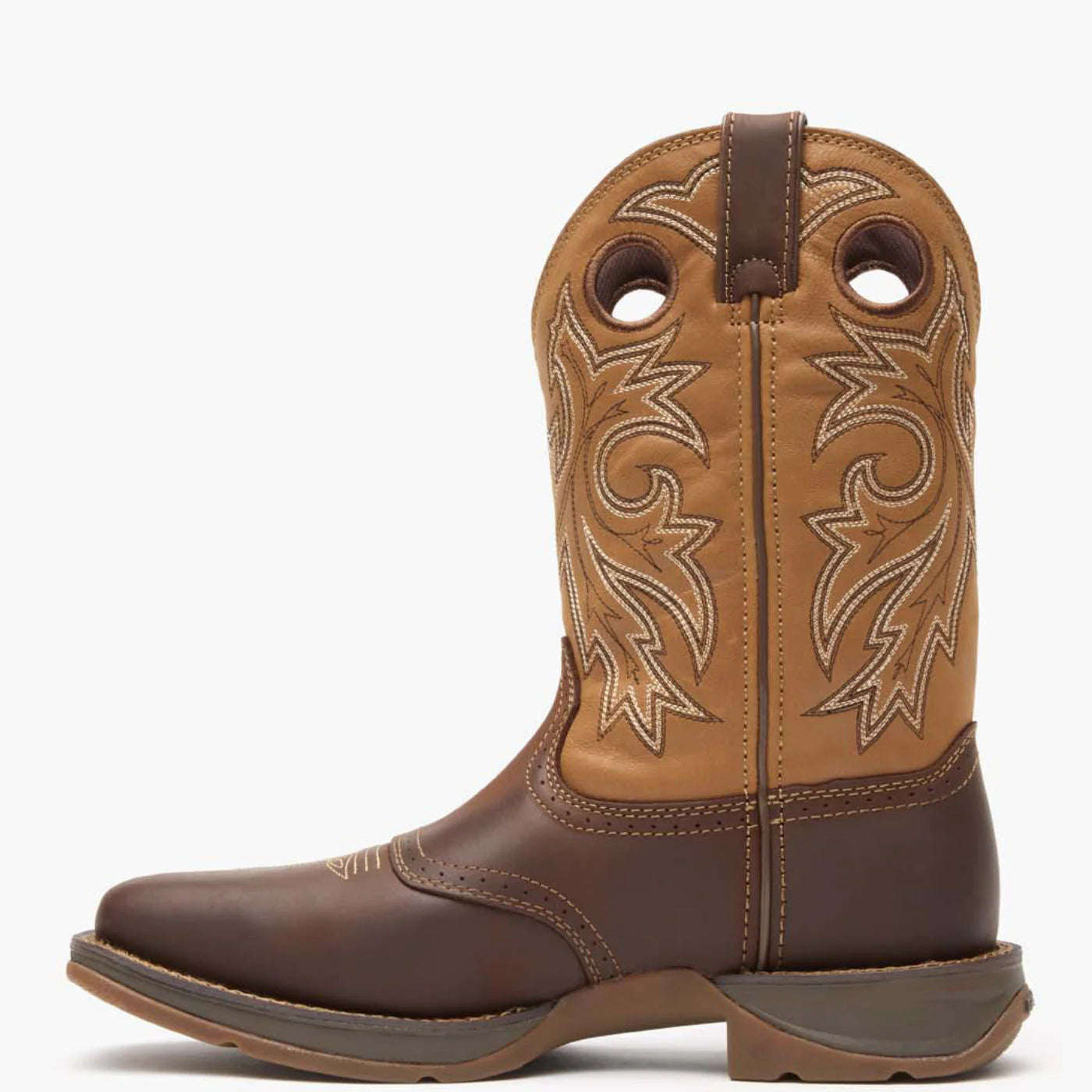 Men's Durango 11 inch Rebel Wide Square Toe Saddle Up Western Boot