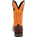 Durango DDB0230 Men's 12" Rebel Pro™ Orange Western Square Toe Boot
