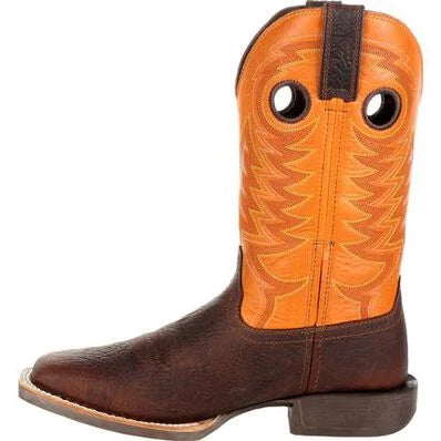 Durango DDB0230 Men's 12" Rebel Pro™ Orange Western Square Toe Boot