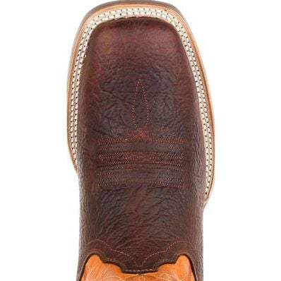 Durango DDB0230 Men's 12" Rebel Pro™ Orange Western Square Toe Boot