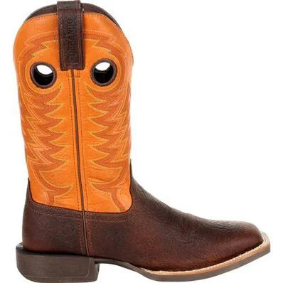 Durango DDB0230 Men's 12" Rebel Pro™ Orange Western Square Toe Boot *Closeout* (Discontinued)