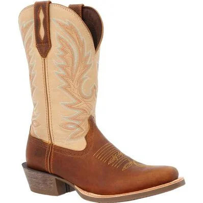Durango DDB0355 Rebel Pro Golden Brown and Bone Western Square Toe Boot