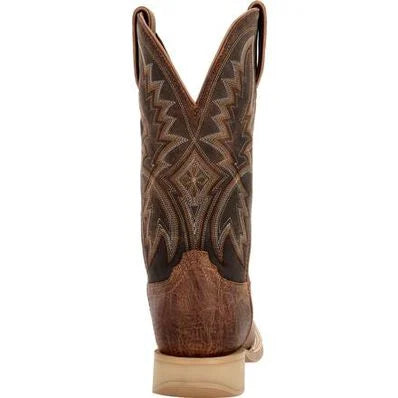Durango DDB0357 Men's 12" Rebel Pro Lite Rustic Tan & Tobacco Square Toe Boot *Closeout* (Discontinued)