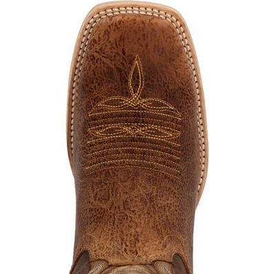 Durango DDB0357 Men's 12" Rebel Pro Lite Rustic Tan & Tobacco Square Toe Boot *Closeout* (Discontinued)