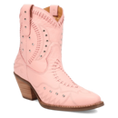 Women's Dingo DI2206-PK 7" Precious Pink Smooth Leather Bootie