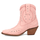 Women's Dingo DI2206-PK 7" Precious Pink Smooth Leather Bootie