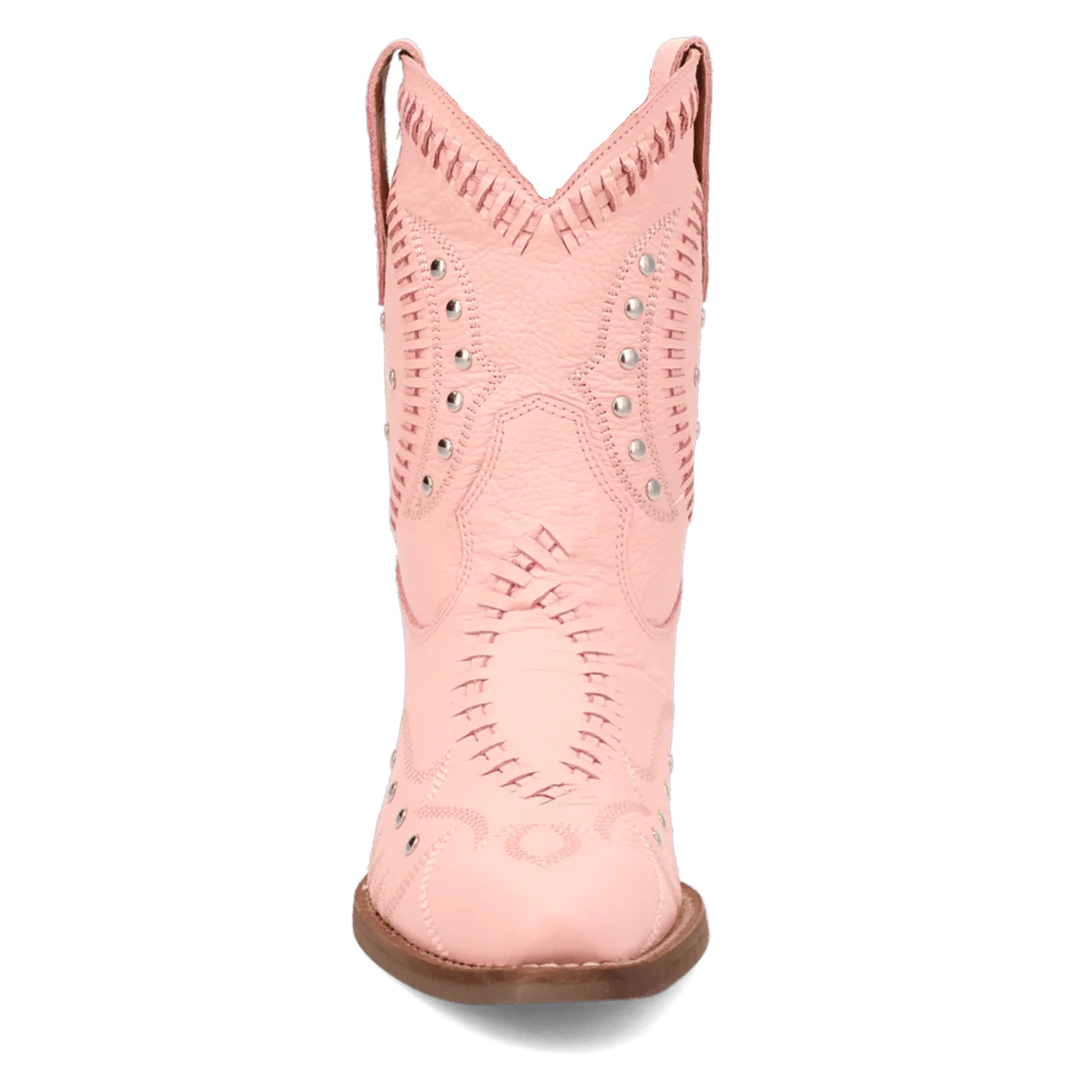 Women's Dingo DI2206-PK 7" Precious Pink Smooth Leather Bootie