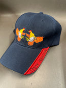 COCKFIGHT CAP Fighting Roosters Embroidered Cap  CLEARANCE