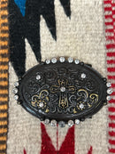 3D BK8001BRN Cross Buckle Bronze *CLOSEOUT*