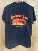 Southern Bred Apparel Company Big Beefy Boy Comfort Colors T-Shirt in Black