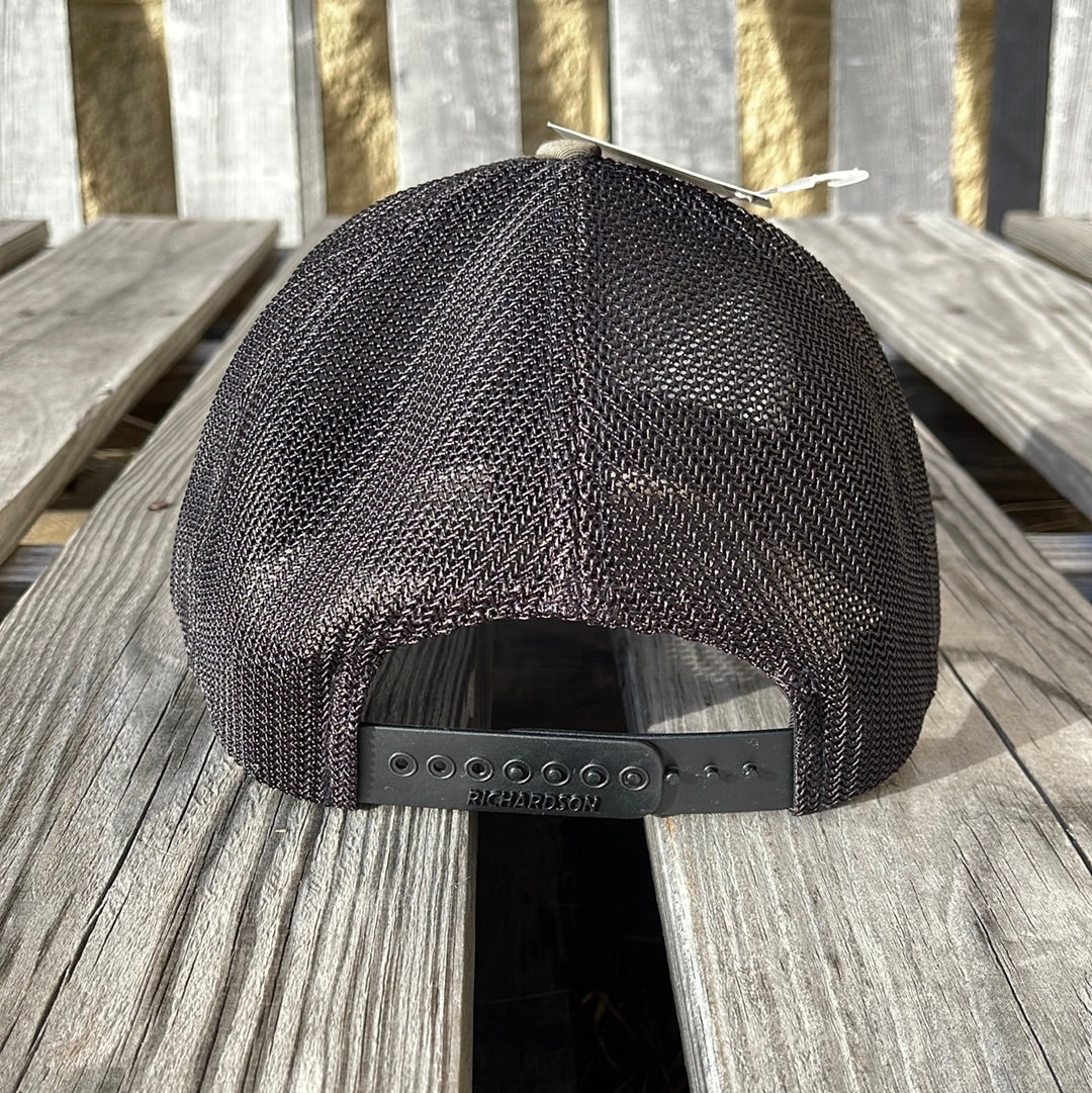 Mississippi Cattle Company "MCC #11" Caramel Leather Logo Patch 112PL R-Flex Caps (3 Colors)