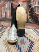 Men's Tanner Mark 13" Natural Molorus Backcut Python Wide Square Toe