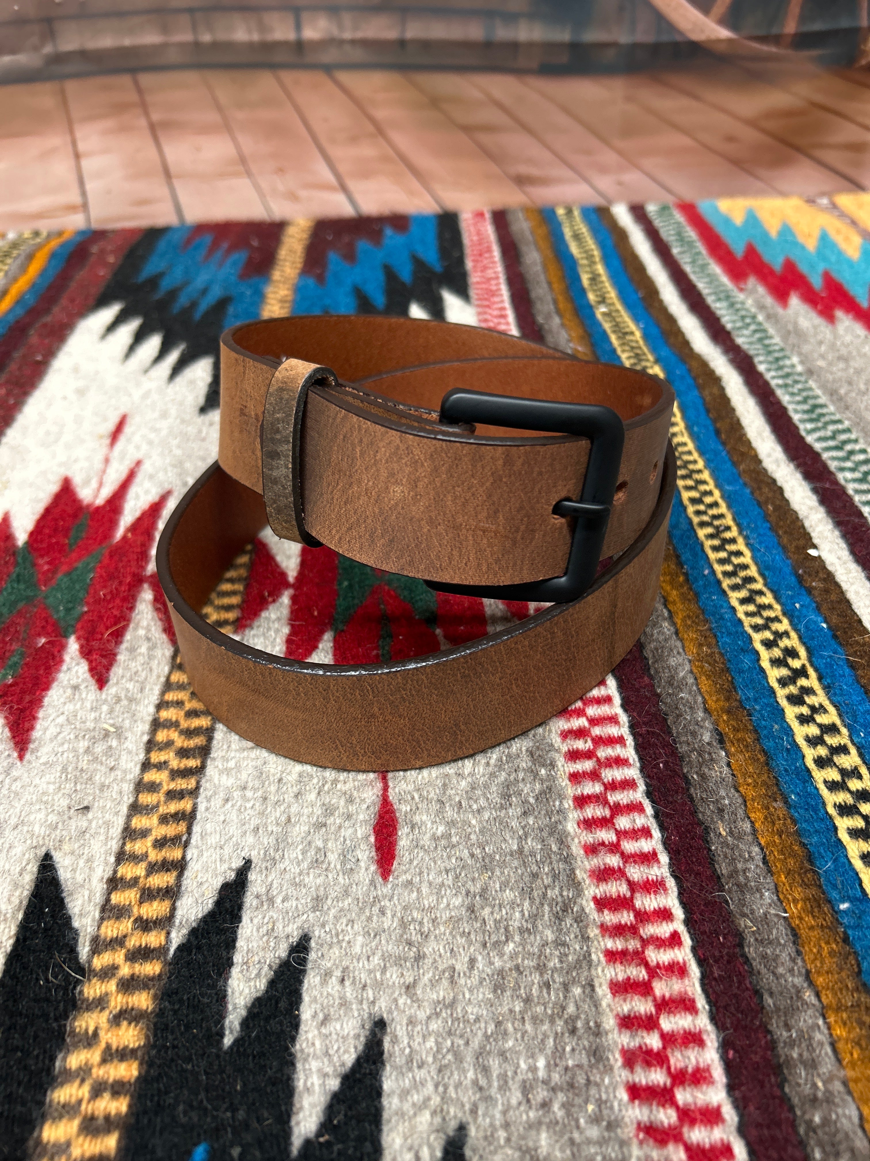 Heritage Leather 2100 Full Grain Leather Belt 1.5"