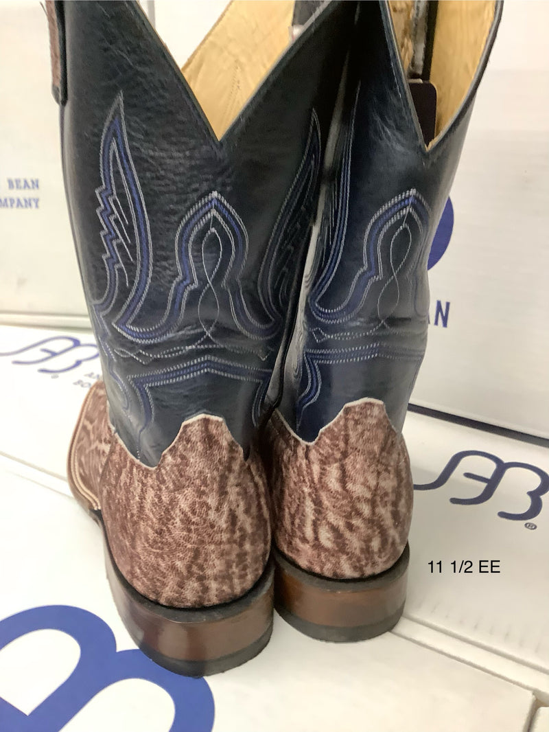 Anderson Bean 4867M 12" Grey Ice Elephant Wide Square Toe Boots