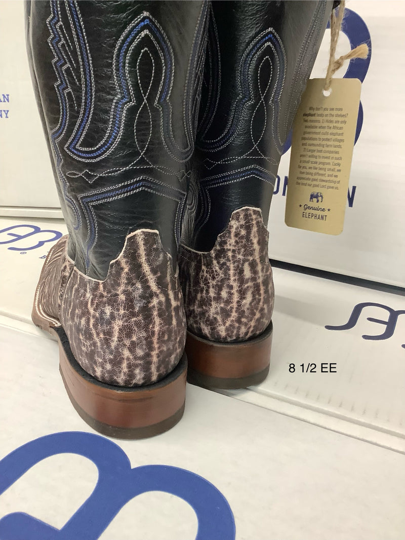 Anderson Bean 4867M 12" Grey Ice Elephant Wide Square Toe Boots