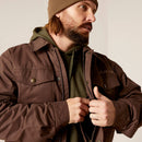 Men's Ariat Grizzly 2.0 Canvas Insulated Jacket in Bracken