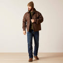 Men's Ariat Grizzly 2.0 Canvas Insulated Jacket in Bracken