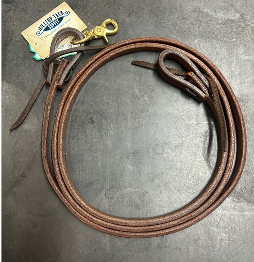 Hilltop Tack Supply H-505F-OD Roping Rein 1/2" x 7' Oil Dipped