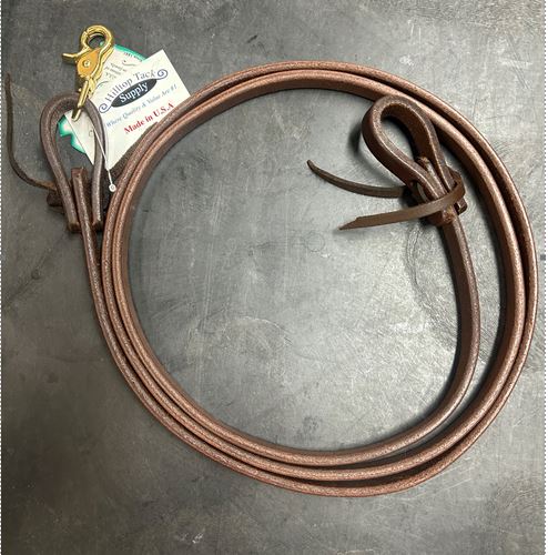 Hilltop Tack Supply H-507F-OD Roping Rein 5/8" x 7' Oil Dipped