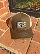 Fierce Cattle Company Olive Green & Khaki Cap