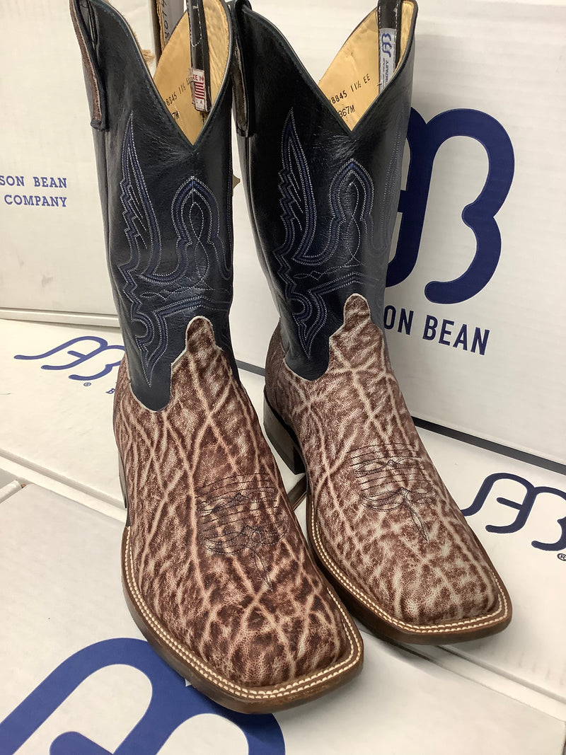 Anderson Bean 4867M 12" Grey Ice Elephant Wide Square Toe Boots