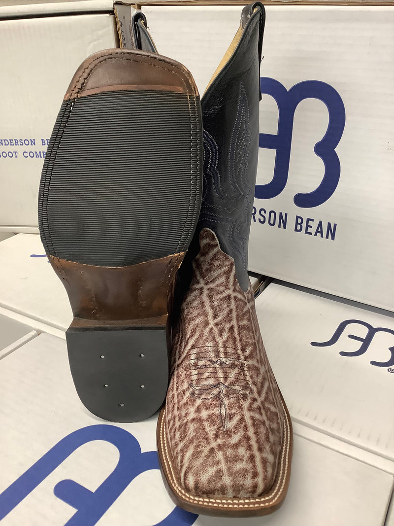 Anderson Bean 4867M 12" Grey Ice Elephant Wide Square Toe Boots
