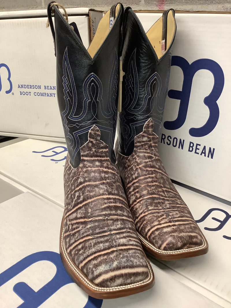 Anderson Bean 4867M 12" Grey Ice Elephant Wide Square Toe Boots