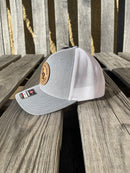 Southern Bred Apparel Company Natural Leather Logo Patch Richardson 112PL R-Flex Cap (2 Colors)