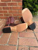 Men's Anderson Bean 13 Inch Shaft Mike Tyson Bison Square Toe Boots