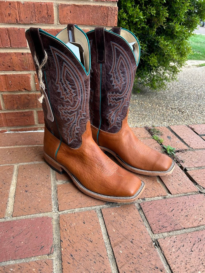 Anderson Bean S1106 Men's 13" Tobacco Yeti Square Toe Boots