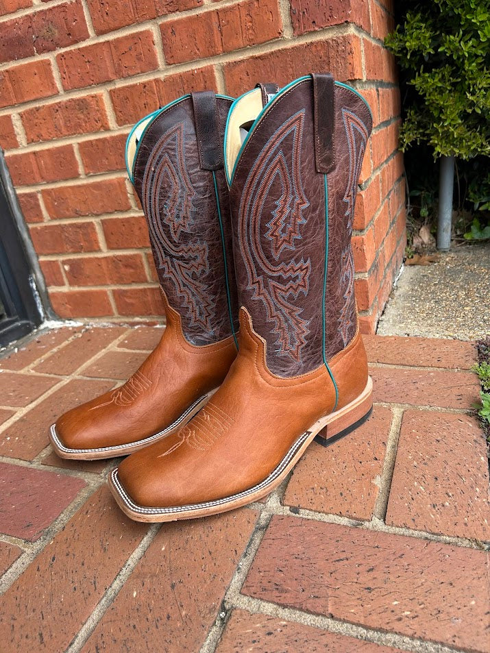 Anderson Bean S1106 Men's 13" Tobacco Yeti Square Toe Boots