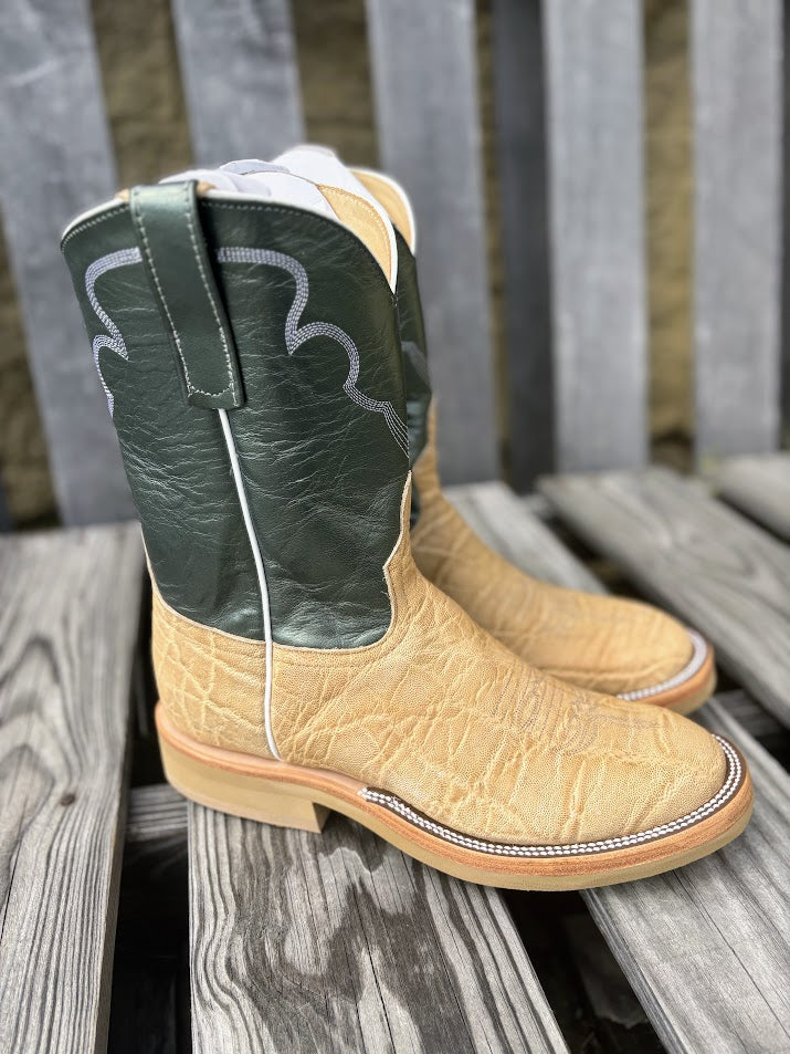 Anderson Bean 338894 10" Umber Bruciato Elephant Roper Toe Boots *CLOSEOUT*