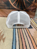 Whiskey Bent Hat Company Rowdy Rooster Black/White Cap