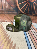 Whiskey Bent Hat Company Timber Camo Cap
