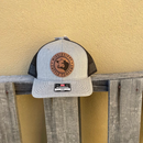 Youth Mississippi Cattle Company Caramel Logo Leather Patch Richardson 112Y Caps