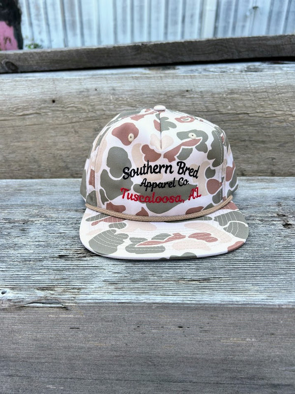 Southern Bred Apparel Co Tuscaloosa, AL Richardson 256P Harvest Duck Camo Cap