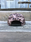Bark Duck Camo Richardson cap with 'Southern Bred Apparel Co. Oxford, MS 
Rear View