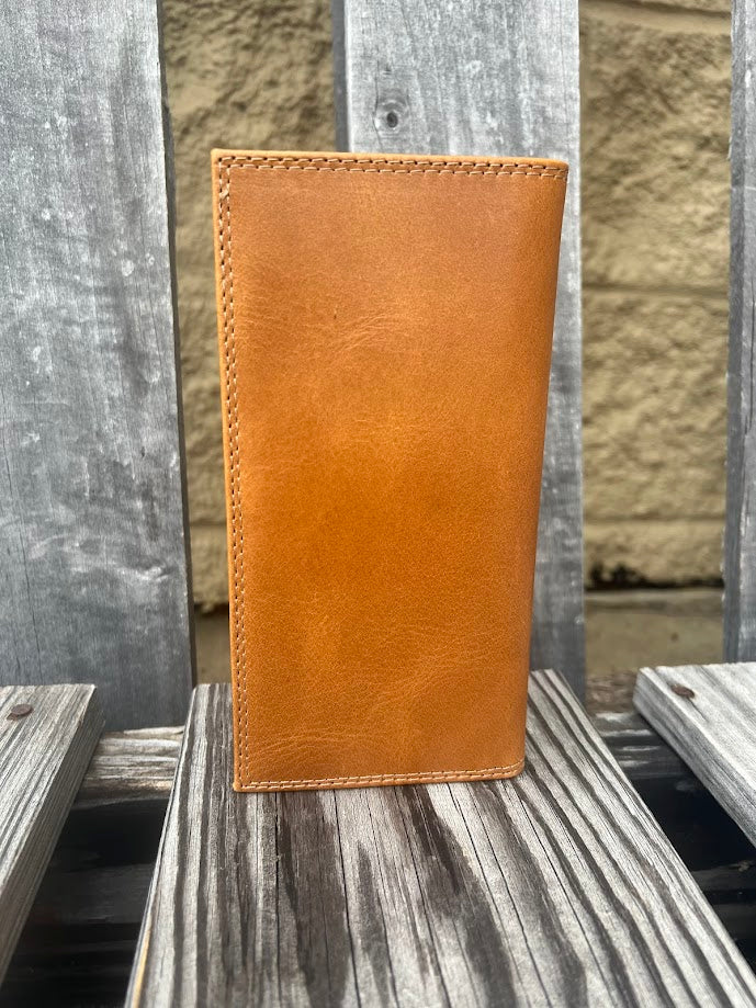 Zep-Pro IWS4TAN-MSU Mississippi State Tan Leather Tall Wallet