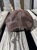 Old School Bark Duck Camo Leather Mallard Patch Richardson 112 Woven/Knitted Construction
Adjustable Snapback Back view