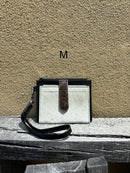 Top Notch Accessories Black Cowhide Keychain Wristlet Wallet