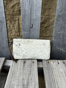 Cowhide wristlet purse in a Coffee Brown solid leather back and a zippered closure. It has a wristlet strap and a removable adjustable shoulder strap. Front View J