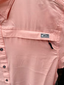 Drake DPF1170-PPL Flyweight Peach Pearl Short Sleeve Shirt