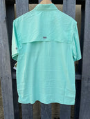 Drake DPF1170-BCH Flyweight Beach Glass Short Sleeve Shirt