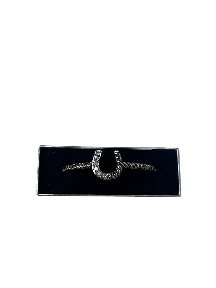 Montana Silversmiths Roping Luck Cuff Bracelet